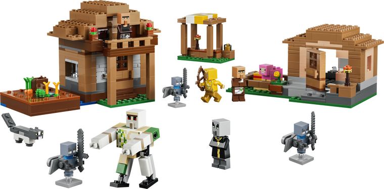 LEGO Minecraft, Atacul Evocatorilor asupra satului, 21596