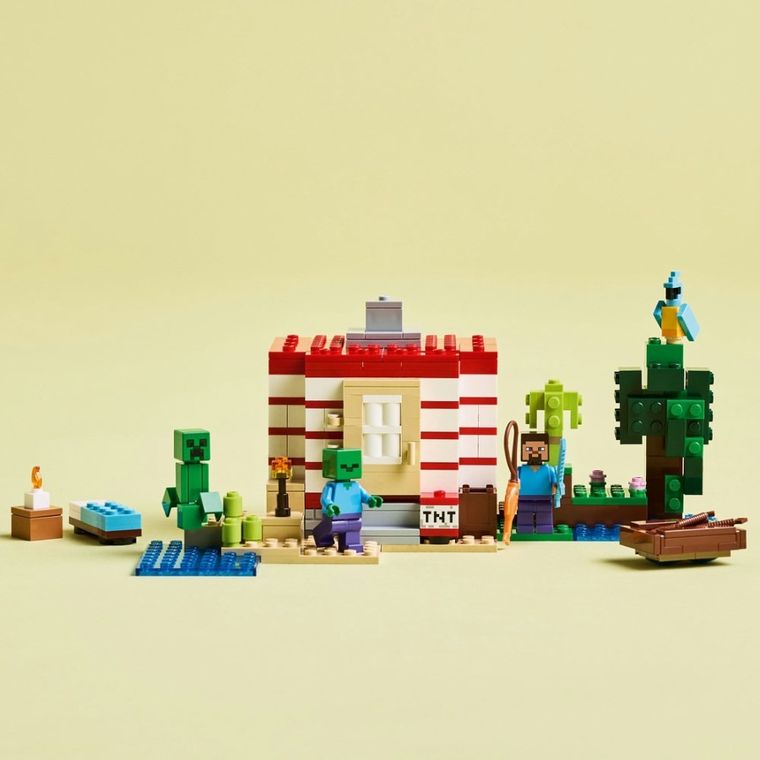 LEGO Minecraft, Casa TNT din jungla, 21275