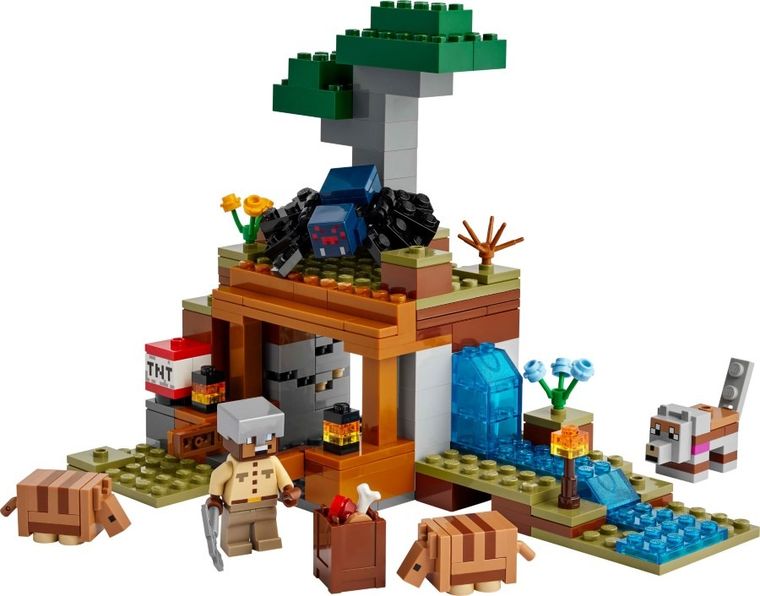 LEGO Minecraft, Expeditia de minerit cu Tatu, 21269