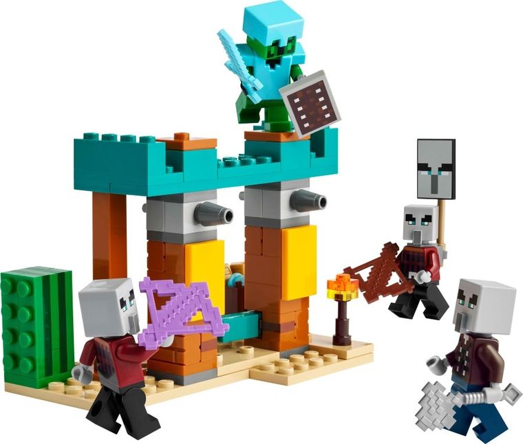 LEGO Minecraft, Patrula Illager de desert, 21267