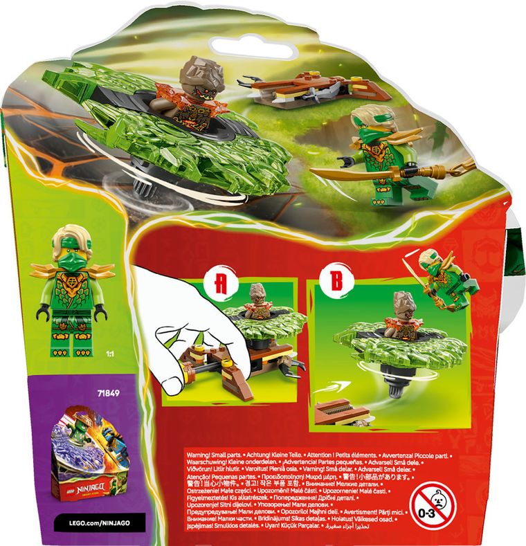 LEGO NINJAGO, Lloyd vs Spinnerul monstru de pamant, 71850