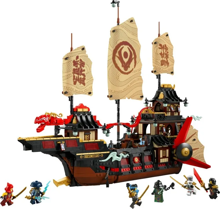 LEGO Ninjago, Nava Bounty a Templului, 71848