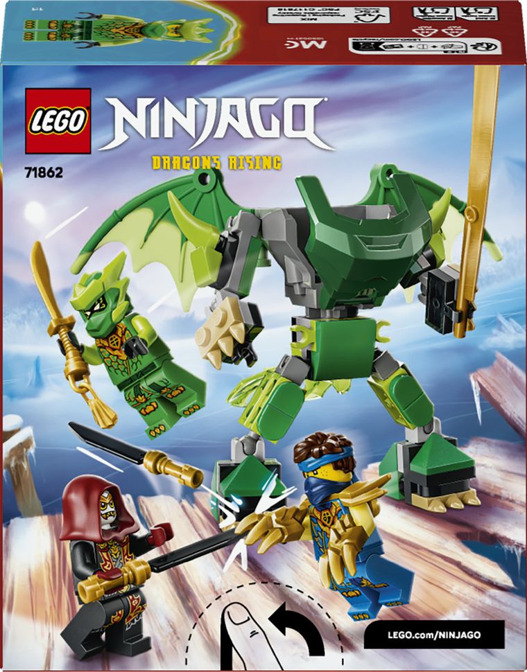 LEGO NINJAGO, Pachet de lupta cu robotul dragon al lui Lloyd, 71862