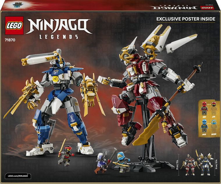LEGO NINJAGO, Robotii Titan gemeni, 71870