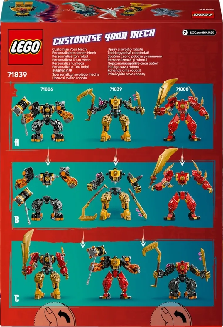 LEGO Ninjago, Robotul de lupta Spinjitzu al lui Arin, 71839