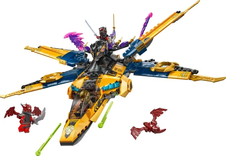 LEGO NINJAGO, Superavionul cu reactie al lui Ras si Arin, 71833