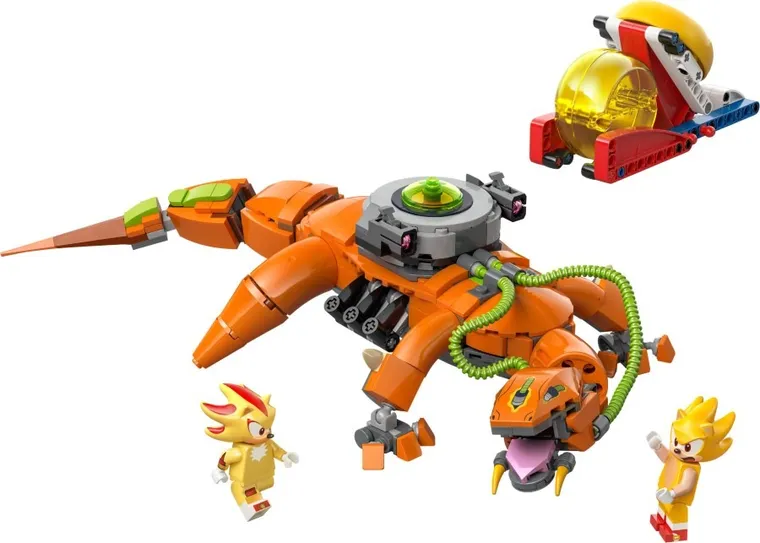 LEGO Sonic The Hedgehog, Super Shadow vs. Biolizard, 77003