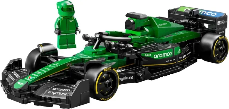 LEGO Speed Champions, Masina de curse Aston Martin Aramco F1 AMR24, 77245