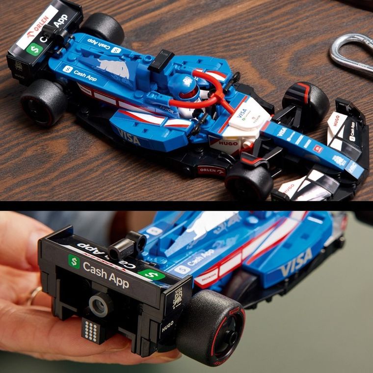 LEGO Speed Champions, Masina de curse F1 Visa Cash App RB VCARB 01, 77246