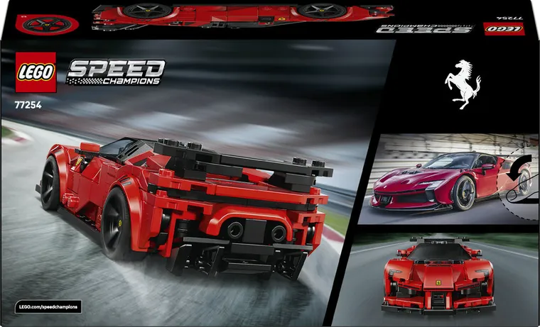 LEGO Speed Champions, Masina de sport Ferrari SF90 XX Stradale, 77254