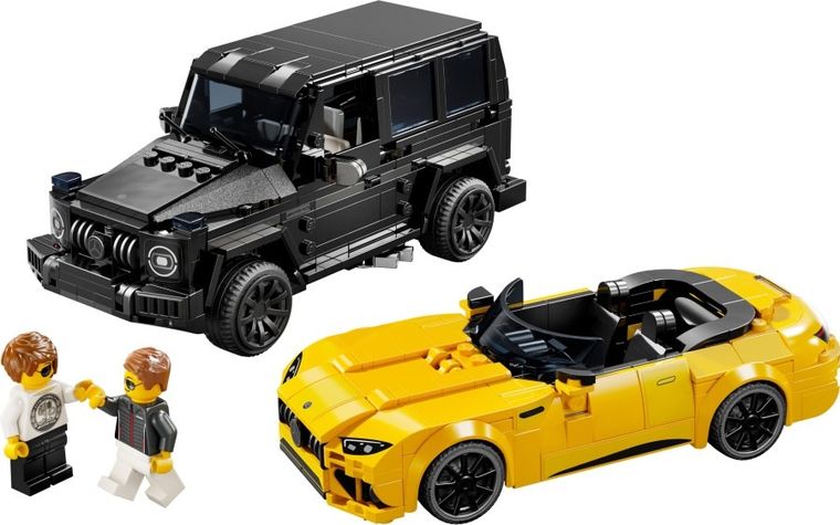 LEGO Speed Champions, Mercedes-AMG G 63 si Mercedes-AMG SL 63, 76924
