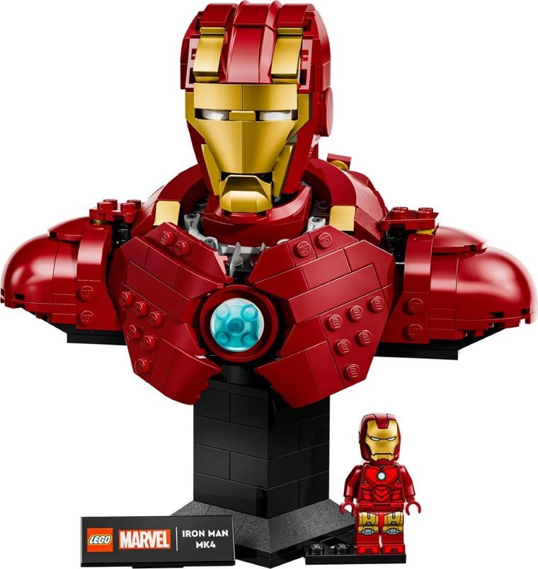 LEGO Super Heroes, Bust Iron Man MK4, 76327