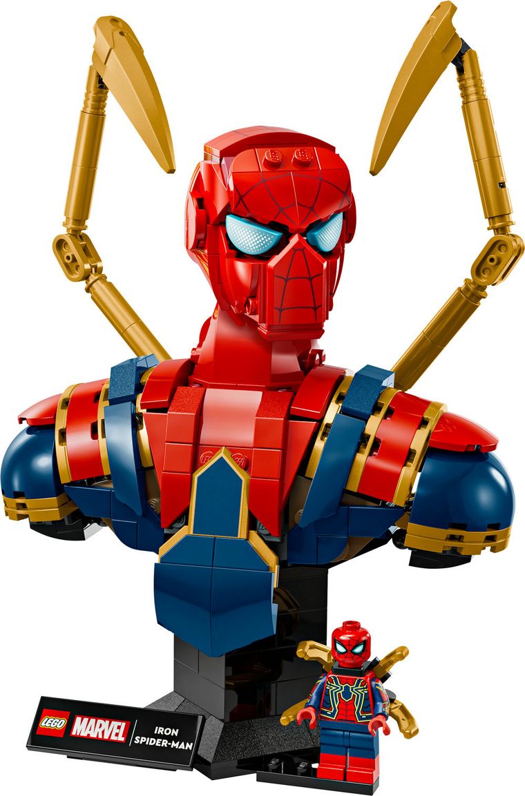 LEGO Super Heroes, Bustul lui Iron Spider-Man, 76326