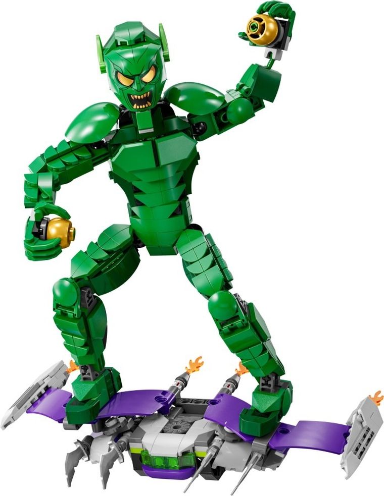 LEGO Super Heroes Marvel, Figurina de constructie Green Goblin, 76284