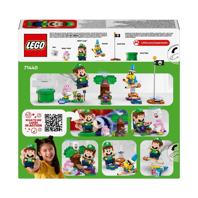 LEGO Super Mario, Aventuri cu LEGO Luigi interactiv, 71440