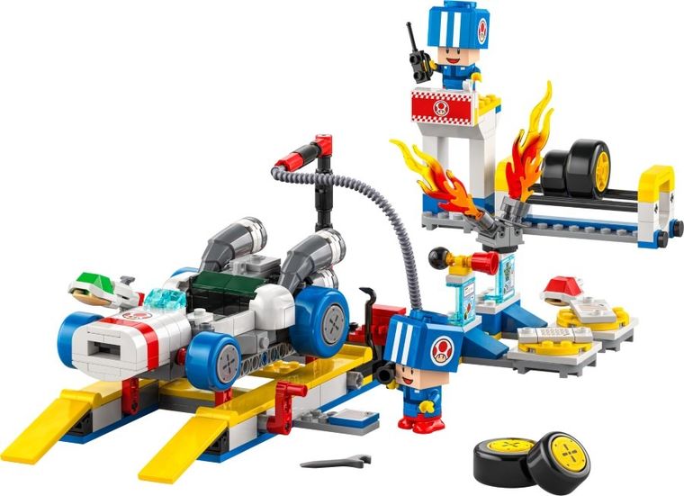 LEGO Super Mario, Mario Kart - Garajul lui Toad, 72035