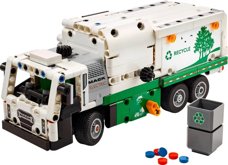 LEGO Technic, Autogunoiera Mack LR Electric, 42167