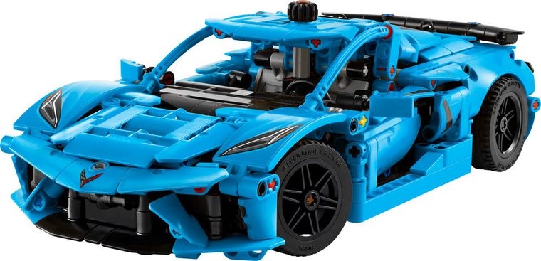LEGO Technic, Chevrolet Corvette Stingray albastru, 42217