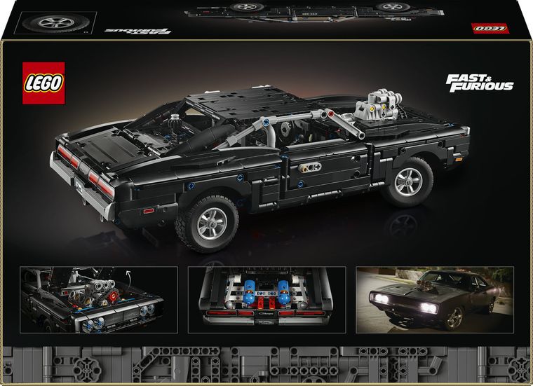 LEGO Technic, Masina Dodge Charger R/T din Fast and Furious, 42231