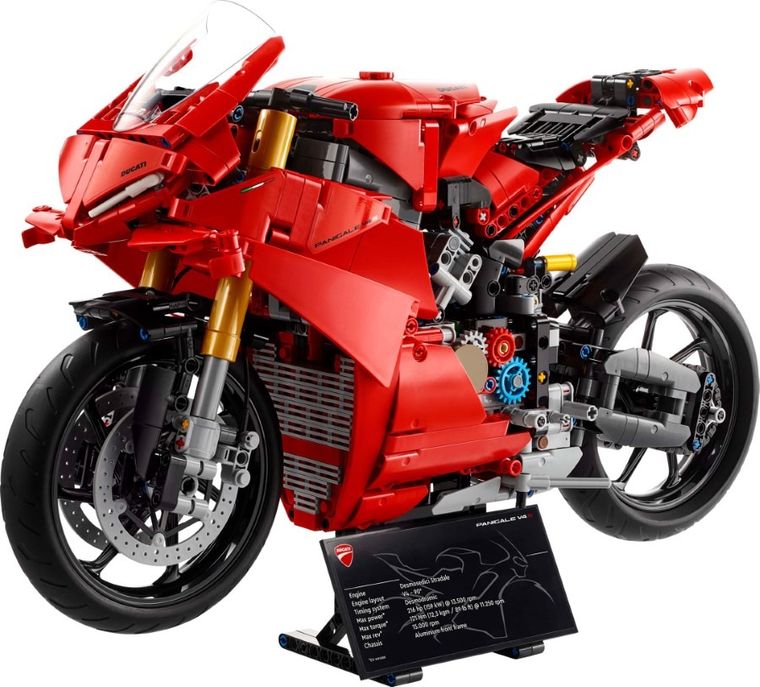 LEGO Technic, Motocicleta Ducati Panigale V4 S, 42202
