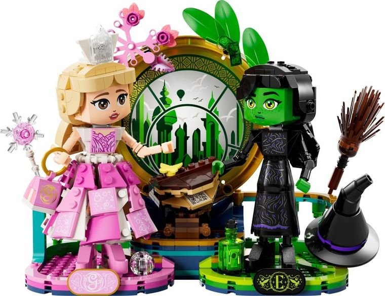 LEGO Wicked, Figurinele Elphaba si Glinda, 75682
