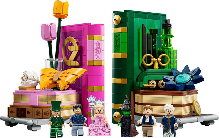 LEGO Wicked, Opritoare de carti Glinda si Elphaba, 75691