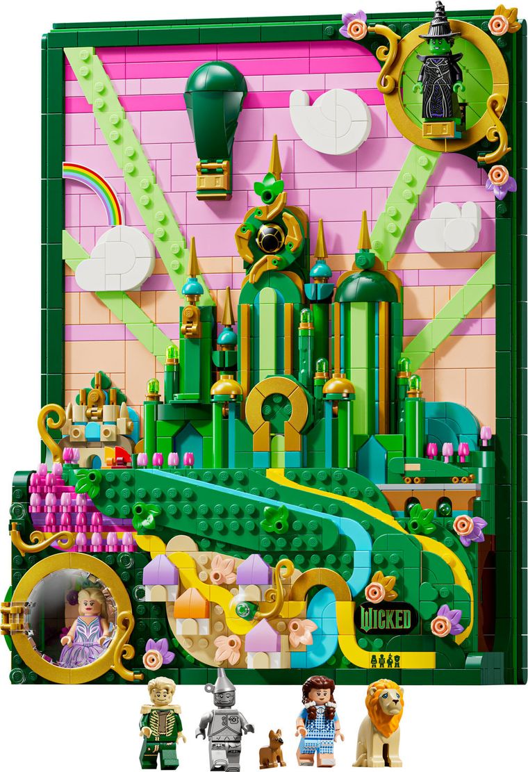 LEGO Wicked, Tablou Emerald City, 75685