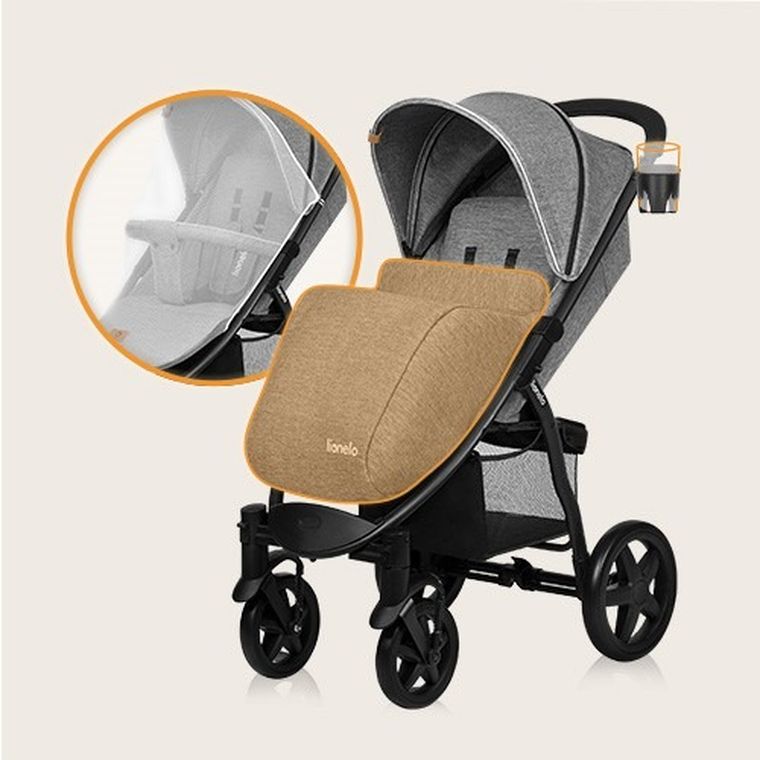 Lionelo, Annet Plus, carucior sport, Concrette