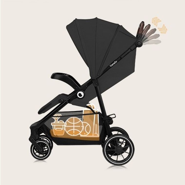 Lionelo, Emma One, carucior sport, Grey Stone