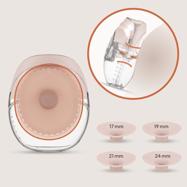 Lionelo, Fidi Free Slim, pompa de san, Hands-Free