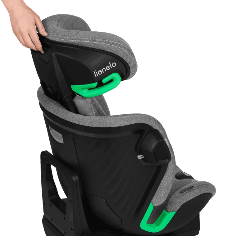 Lionelo, Harmony i-Size, scaun auto, Concrete Bamboo