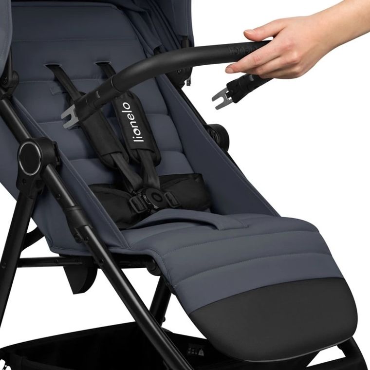 Lionelo, Iva, carucior versatil, Grey Graphite