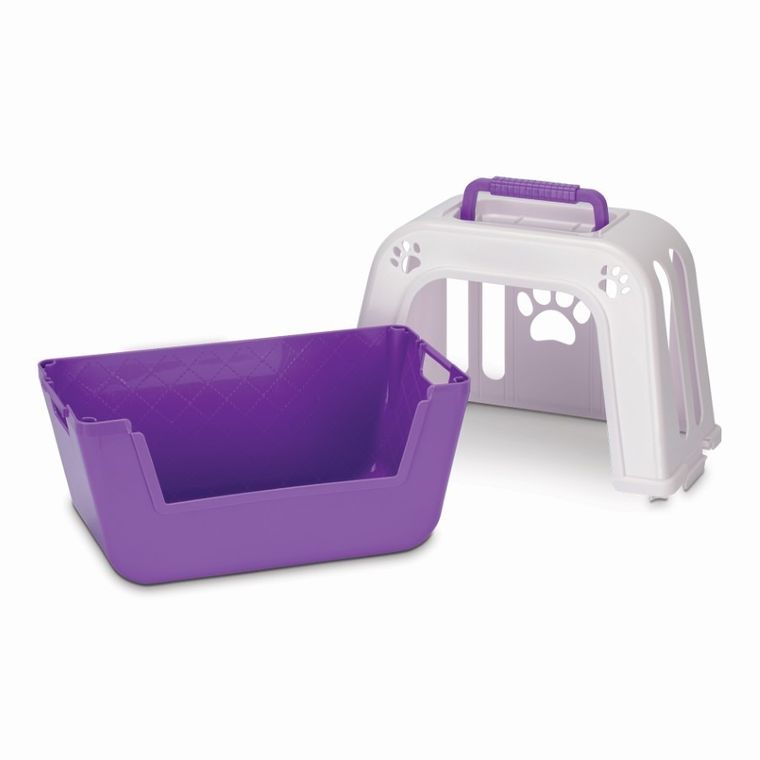 Little Live Pets, Catelusul meu adevarat, catel si cusca de transport, jucarie de plus interactiva