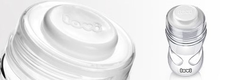 LOVI, Biberon cu autosterilizare 250 ml, 3 m+