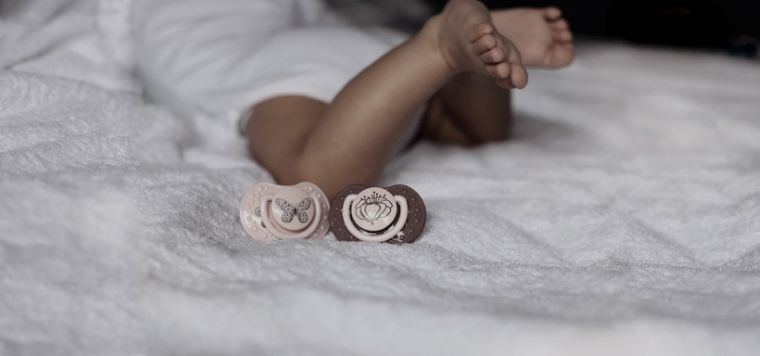 Lovi, Botanic Boy, suzeta dinamica din silicon, 0-3 luni, 2 buc.