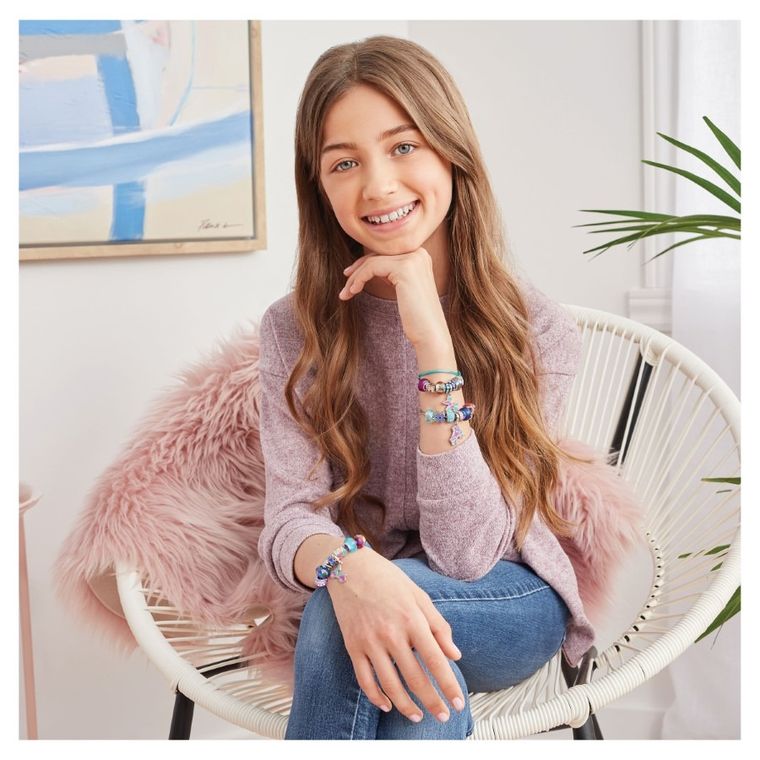 Make it Real, set de creat bijuterii, Halo Charms True Blue