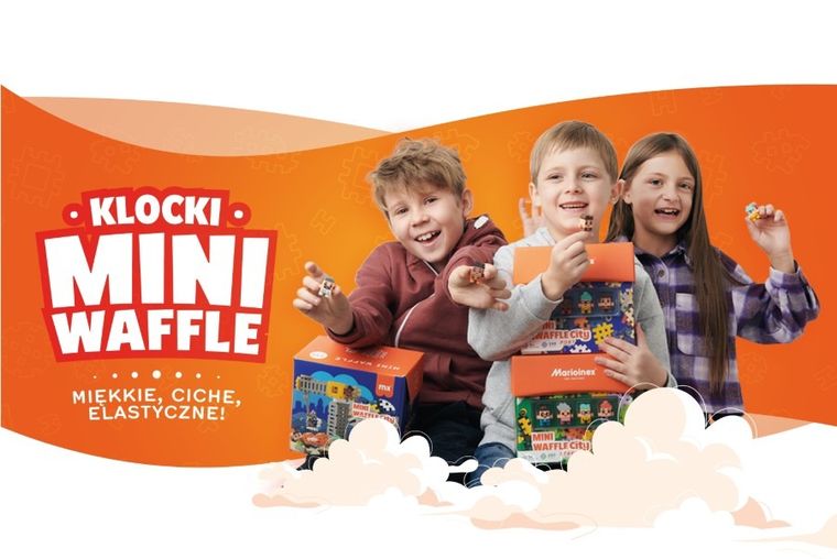 Marioinex, Mini Waffle, set de constructie, 70 piese