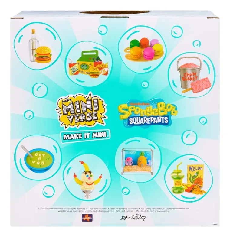 MGA's Miniverse, Make It Mini, SpongeBob, bila surpriza