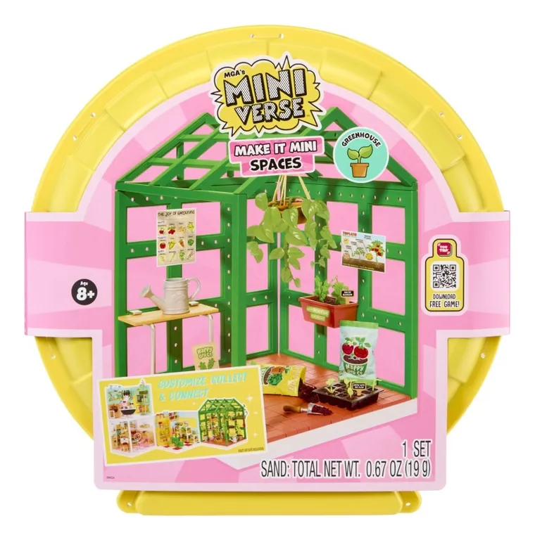 MGA's Miniverse, Spaces, Starter Pack Greenhouse, set de joaca