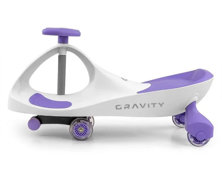 Milly Mally, Gravity, masinuta gravitationala fara pedale, alb-violet