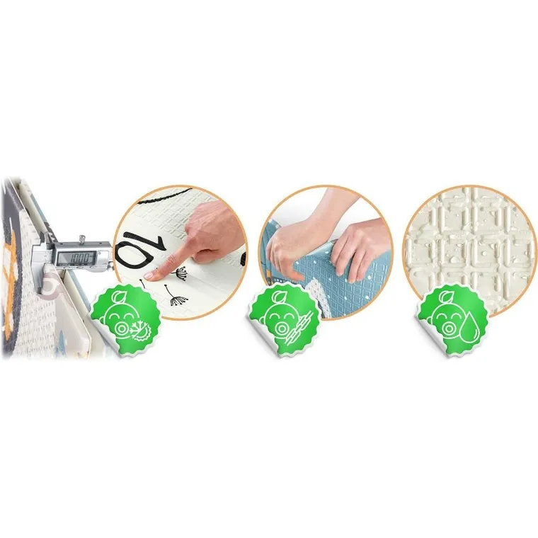 Nukido, covoras, tatami pliabil din spuma, 200-150-1 cm