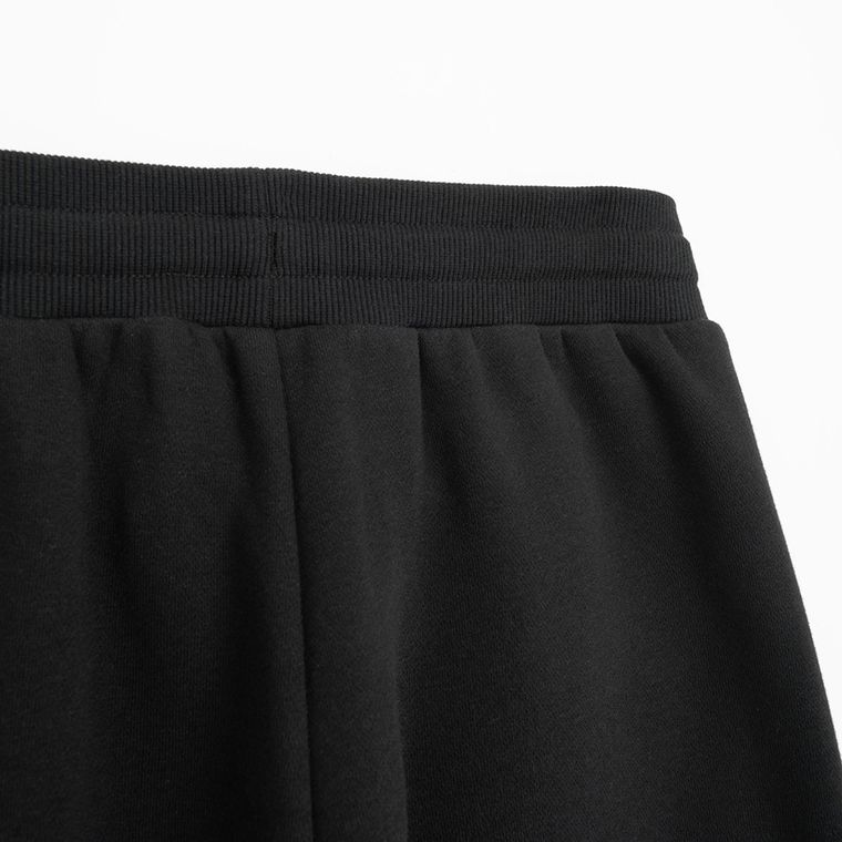 Pantaloni de trening negri cu croiala larga NOWEAR