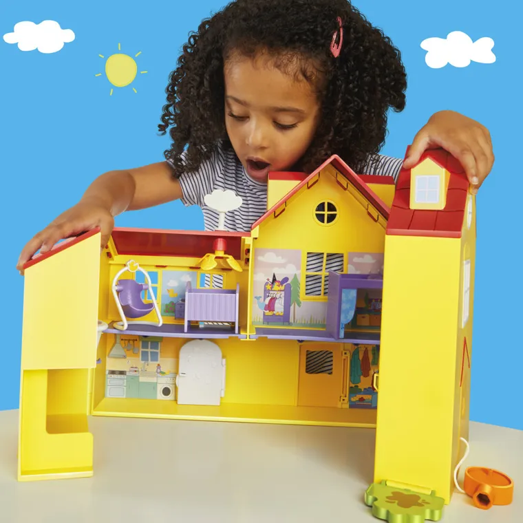 Peppa Pig, Big Peppa Family House, set de joaca cu figurine si accesorii