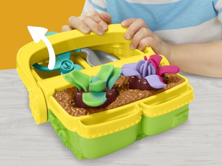 Play-Doh, Blooming Flowers, set creativ cu plastilina