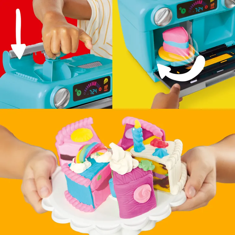 Play-Doh, Super Slice Cake Playset, set creativ