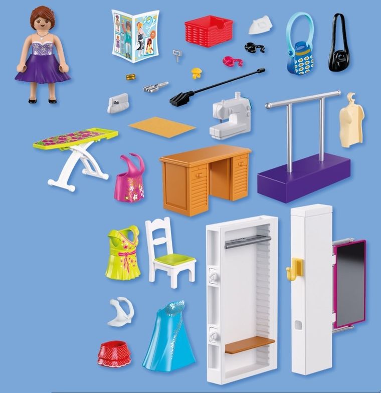 Playmobil, My Life, Designer de moda creativ, 72082