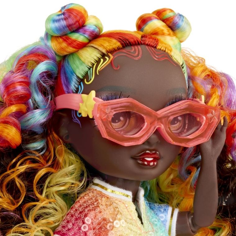 Rainbow High, Creative Crystals, Iris Bow, papusa fashion