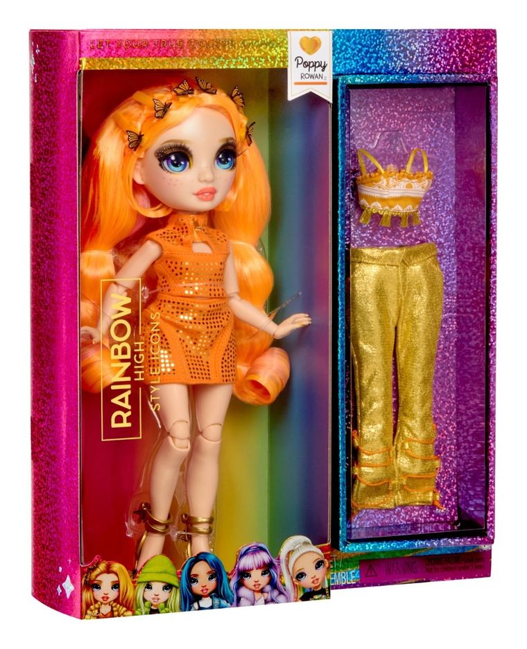 Rainbow High, Poppy, papusa fashion
