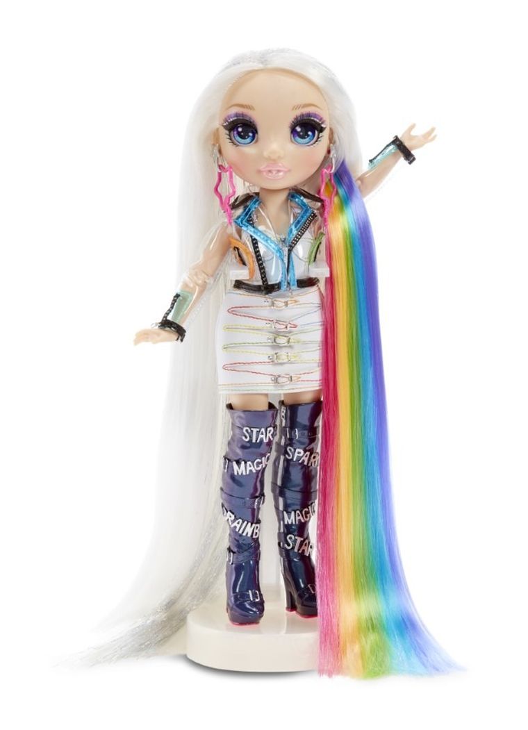 Rainbow High, Salon de coafura, set papusa cu accesorii
