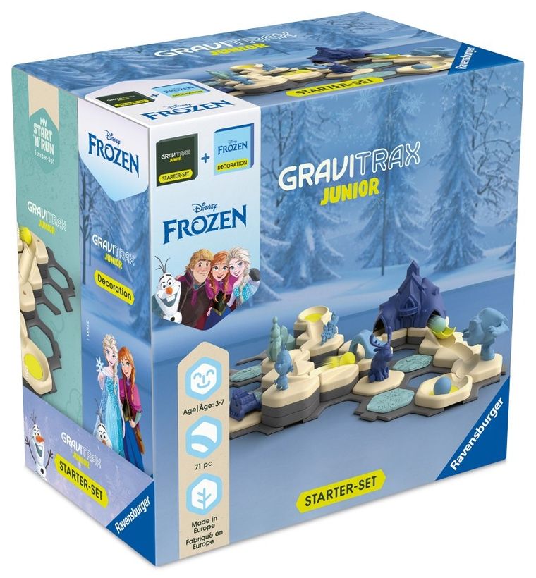 Ravensburger, GraviTrax Junior, Frozen, set de start
